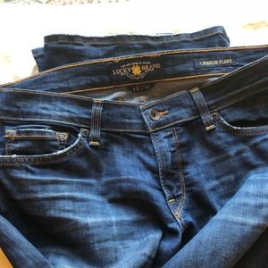 Used Charlie flare lucky brand jeans size 12
